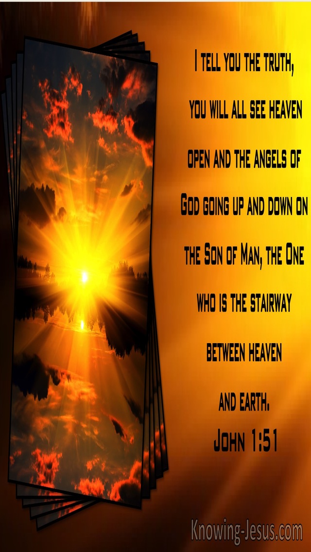 John 1:51 You Will See Heaven Open And Angels Ascending And Descending On The Son Of Man (windows)06:12